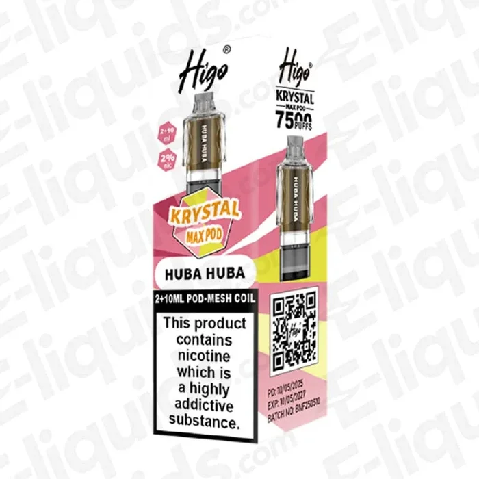 Higo Krystal Max Huba Huba Prefilled Pods