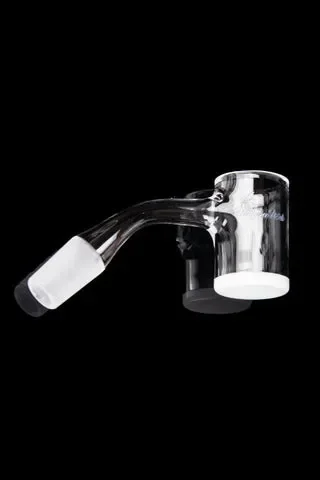 Honeybee Herb 45 Degree Honey & Milk Bevel Quartz Banger – Black Line