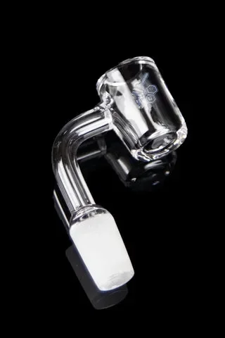 Honeybee Herb 90 Degree Thick Original Quartz Banger – Yellow Line