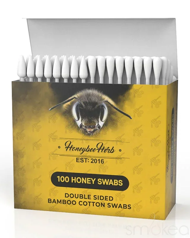 Honeybee Herb Honey Swabs (100-Pack)