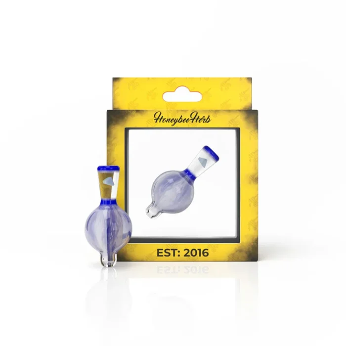 Honeybee Herb Opal Bubble Deluxe Cap – High-Quality Glass Dab Rig Accessory