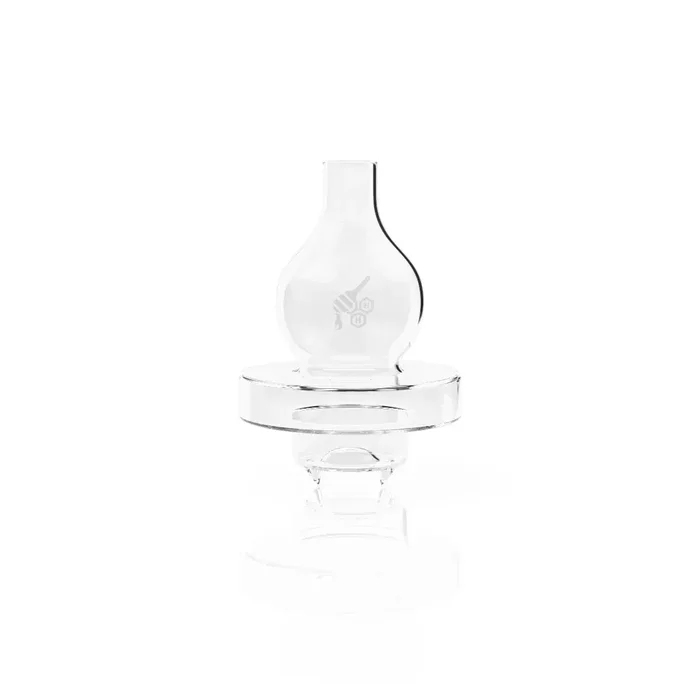Honeybee Herb Quartz Dual Spinner Carb Cap for Enhanced Dabbing