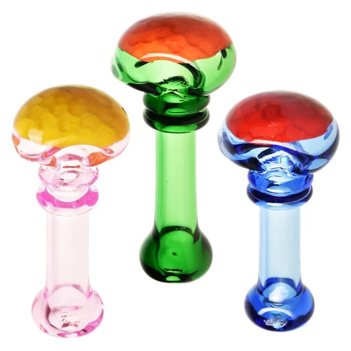 Honeycomb Dipped Glass Spoon Pipe – 3.75 “/Colors Vary