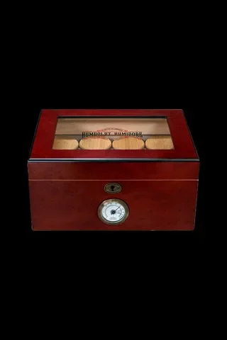 Humboldt Humidors Glass Top Humidor