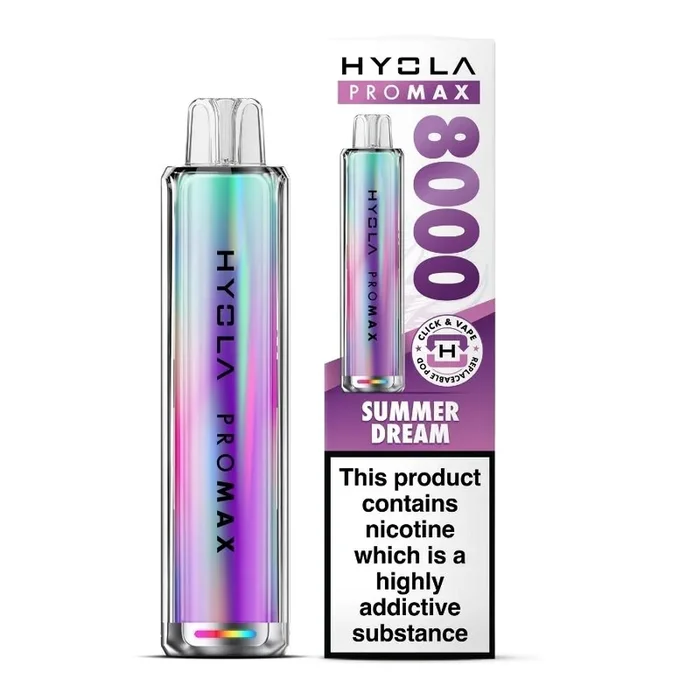 Hyola Pro Max 8000 Summer Dream Vape Kit – Case of 5