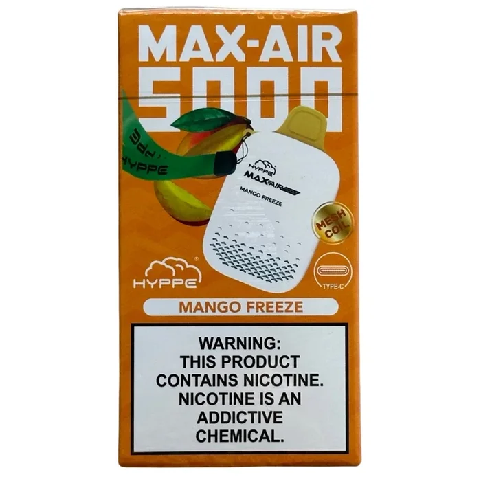 Hyppe Max Air 5000 Mango Freeze Disposable Vape