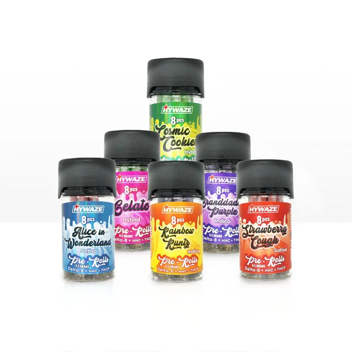 HYWAZE Infused Pre-Rolls 0.5g D8+HHC+THCP – 8pcs