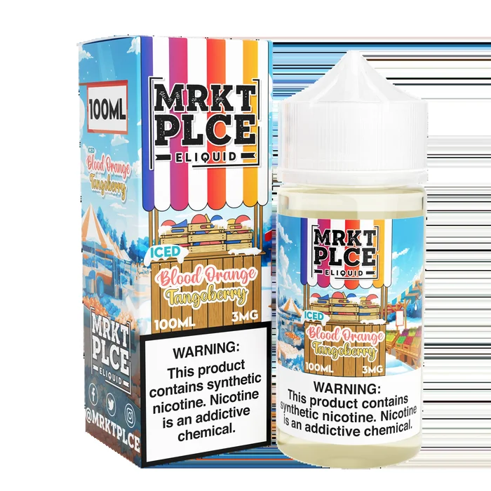 Iced Blood Orange Tango Berry by MRKT PLCE Series 100mL