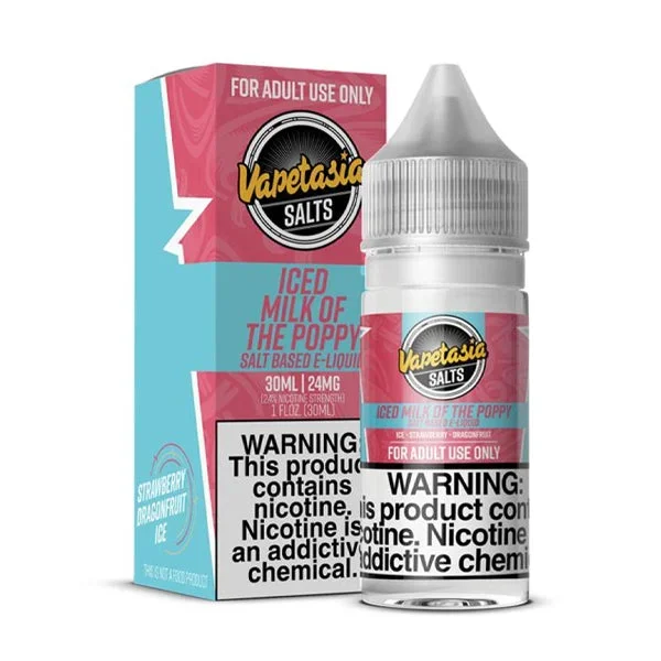 Iced Milk of the Poppy by Vapetasia Salts 30ml