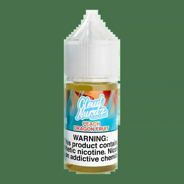 ICED Peach Dragon Fruit SALT – Cloud Nurdz – 30mL