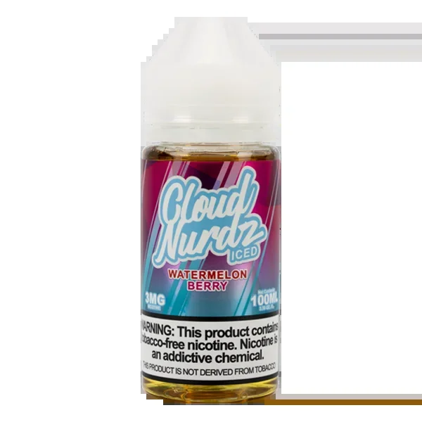 Iced Watermelon Berry by Cloud Nurdz 100mL