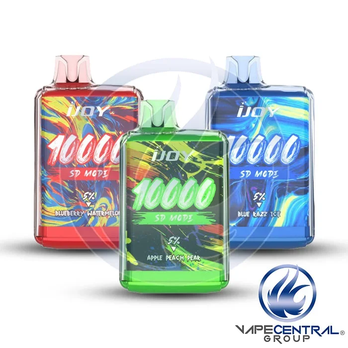 iJoy Bar SD10000 Adjustable Power Smart Disposable Vape Device – 5% – 10,000 Puffs