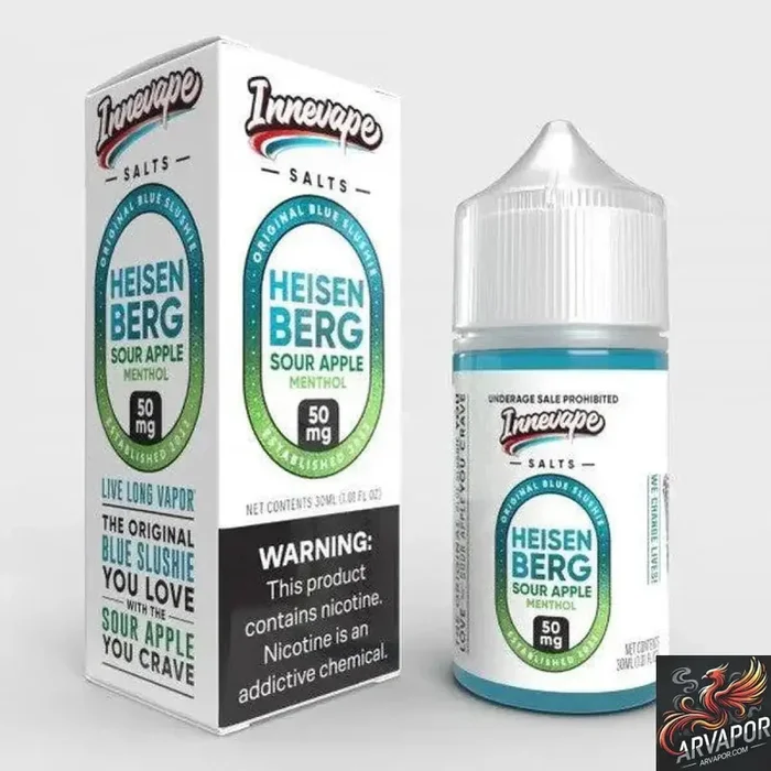 Innevape Salts 30mL Heisenberg Sour Apple Menthol