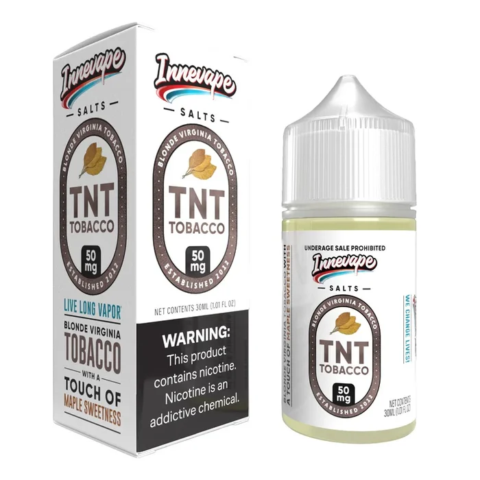 Innevape Salts – TNT Tobacco – 30ML E-Liquid