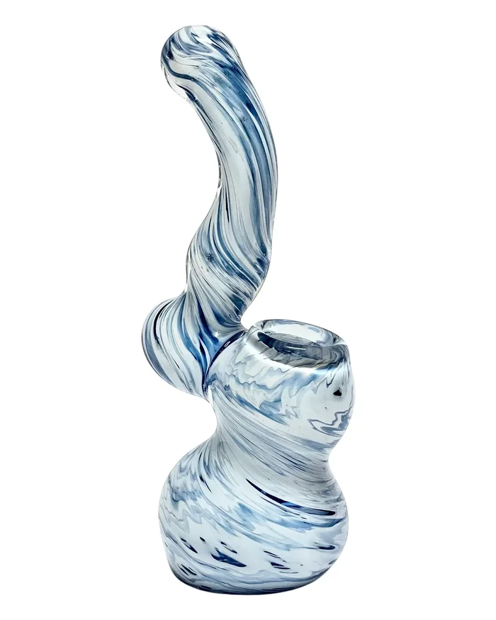 Inside Out Colored Marble Bubbler