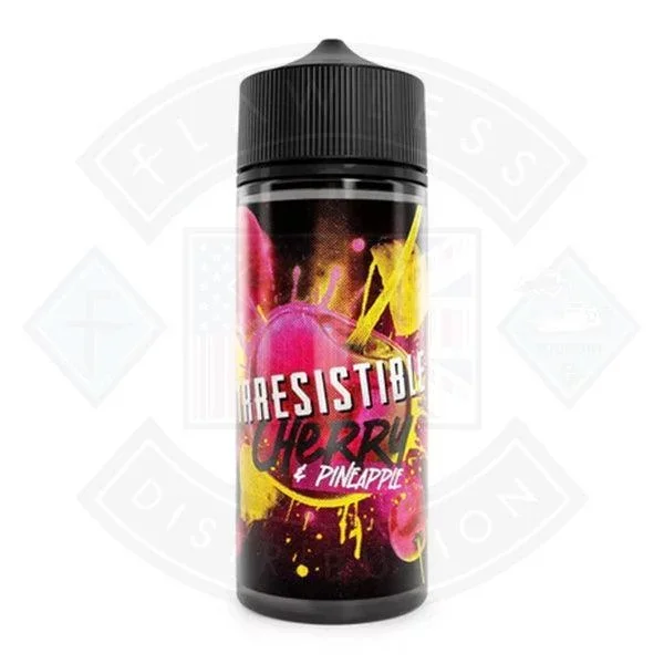 Irresistible Cherry – Cherry & Pineapple 0mg 100ml Shortfill