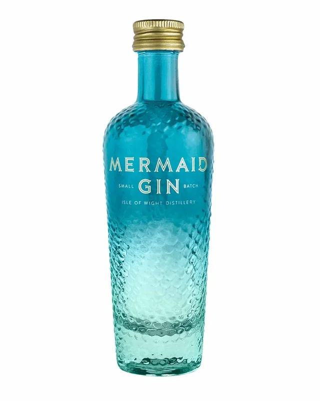 Isle of Wight Distillery Mermaid Gin Miniature, 5 cl