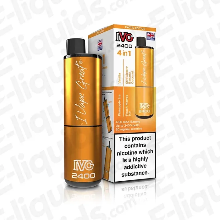 IVG 2400 4-in-1 Exotic Edition Prefilled Pod Kit
