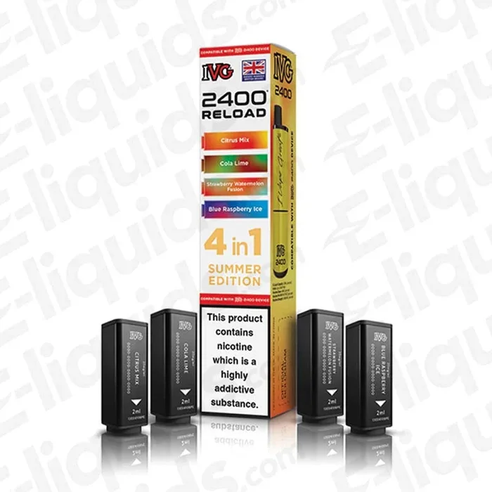 IVG 2400 4 in 1 Summer Edition Prefilled Pod
