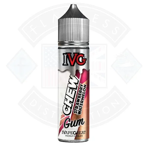 IVG Chew Gum – Strawberry Watermelon 0mg 50ml Shortfill