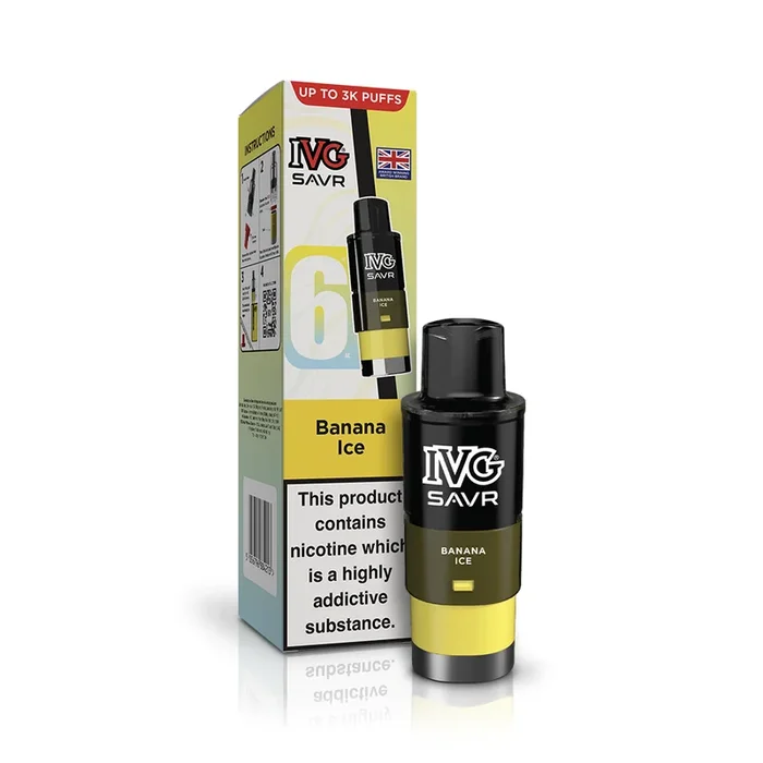 IVG SAVR 3000 Banana Ice Refill Pod