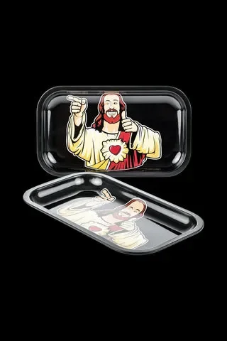 Jay and Silent Bob Rolling Tray – Buddy Christ