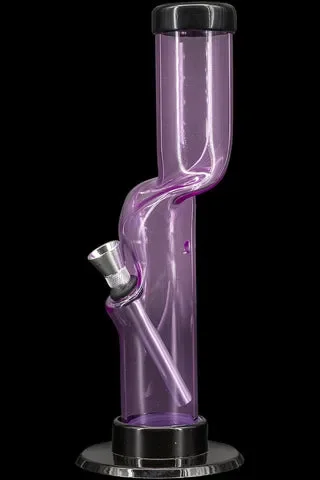 JM Plastics Acrylic Kink Neck Bong