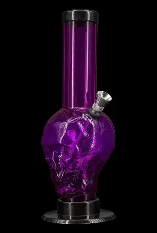JM Plastics Acrylic Skull Bong
