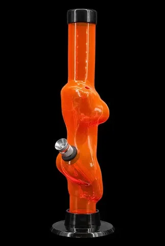 JM Plastics Serving Body Acrylic Water Pipe – 8 in.