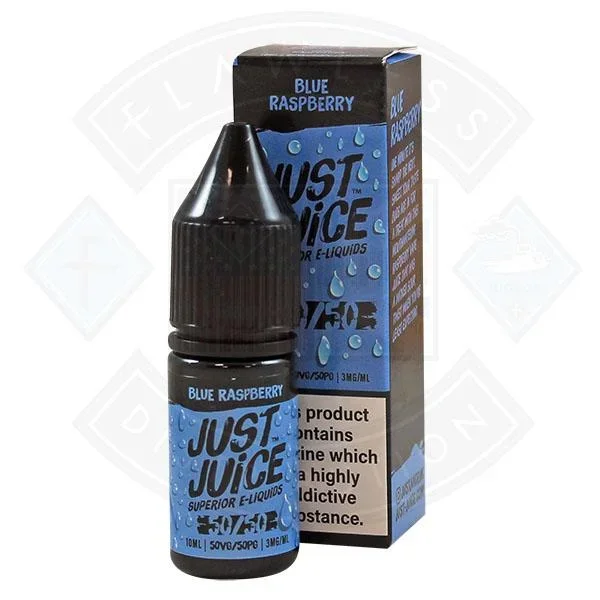 Just Juice 50/50 Blue Raspberry E-Liquid 10ml