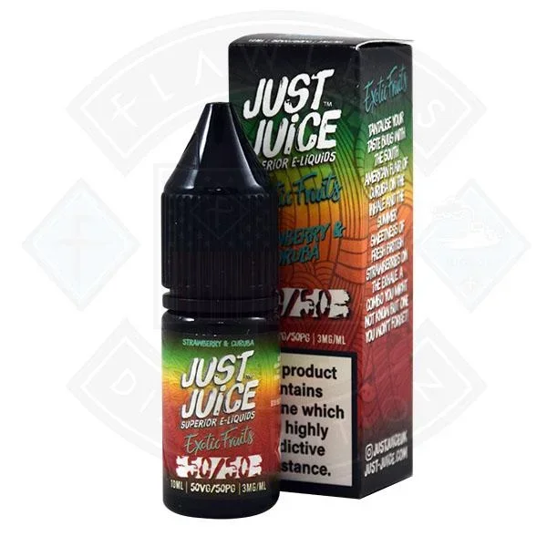 Just Juice 50/50 Exotic Fruits Strawberry & Curaba 10ml