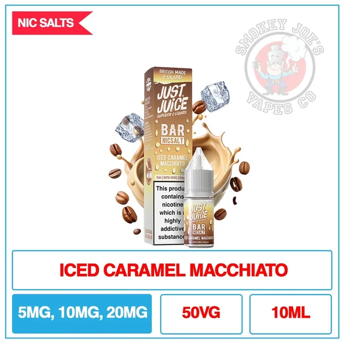 Just Juice – Bar Salt – Iced Caramel Macchiato