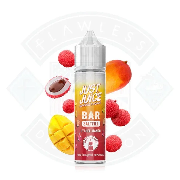 Just Juice Bar – 40ml Lychee Mango Shortfill E-Liquid