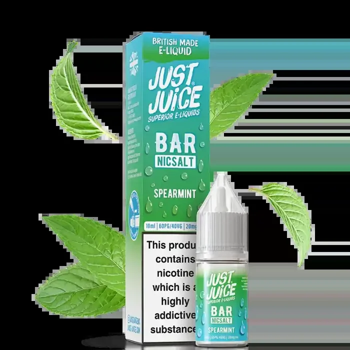 Just Juice Bar Spearmint Nicotine Salt E-Liquid