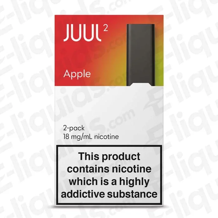 JUUL 2 Apple Prefilled Pods 2 Pack
