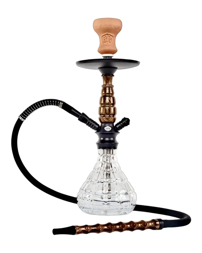 Kayla 18″ Medium Black Hookah