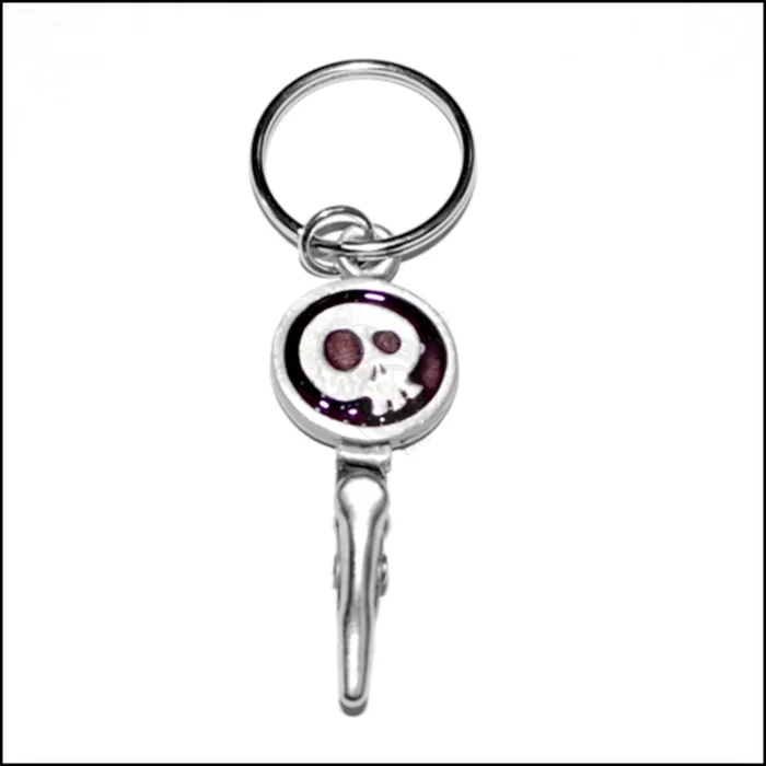 Keychain Jack Skeleton Roach Clip