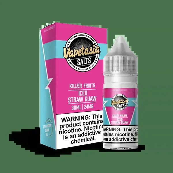 Killer Fruits ICED Straw Guaw SALT – Vapetasia – 30mL