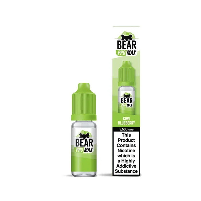 Kiwi Blueberry 10ml Nic Salt E-Liquid by Bear Pro Max 3500