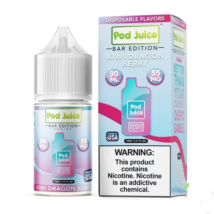 Kiwi Dragon Berry – Pod Juice Bar Salt 30mL