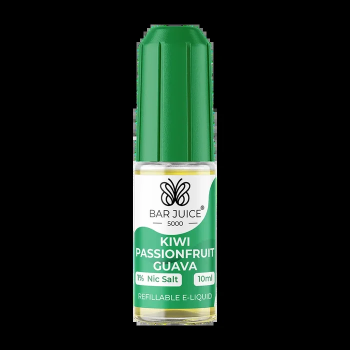 Kiwi Passionfruit Guava Nic Salt by Bar Juice 5000
