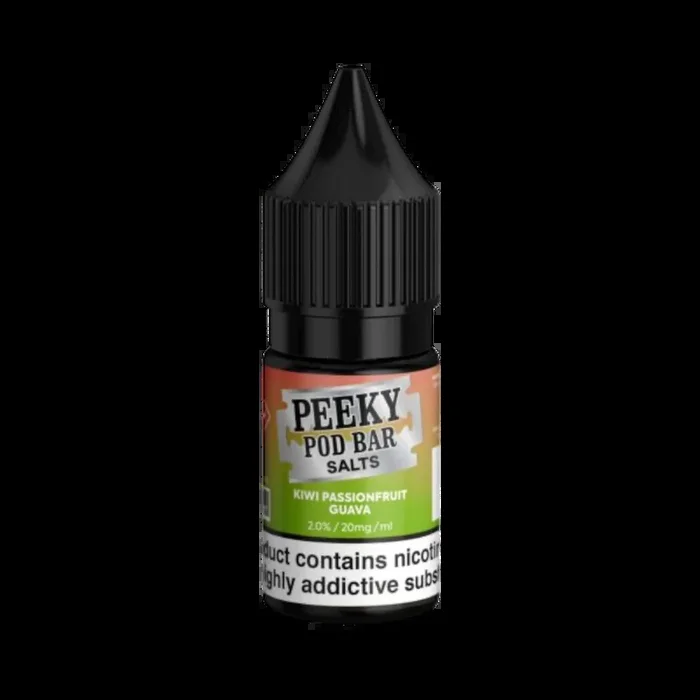 Kiwi Passionfruit Guava Pod Bar Salts by Peeky Blenders