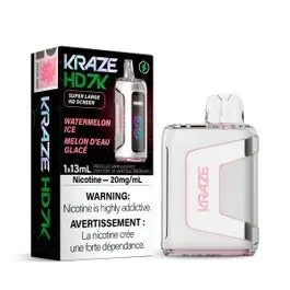 Kraze HD 7k Watermelon Ice Disposable Vape