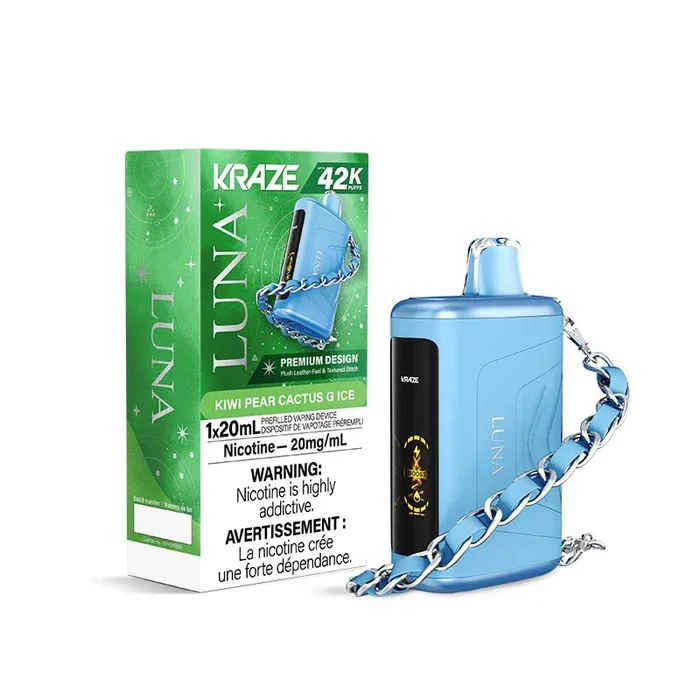 Kraze Luna Disposable – Kiwi Pear Cactus G Ice (ON)