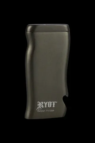 Large Aluminum Taster Box With a Bottle Opener in Gunmetal