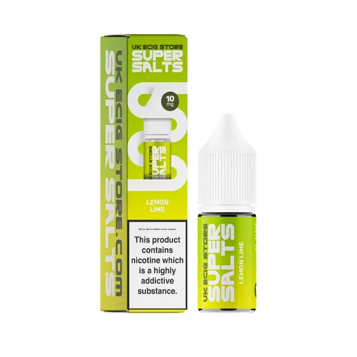 Lemon Lime Nic Salt E-Liquid by Super Salts