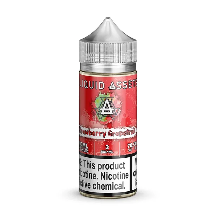 Liquid Assets Strawberry Grapefruit 100ml E-Juice