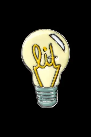 LITe Bulb Enamel Pin