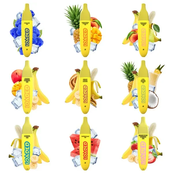 Loaded Banana TFN 2500 Puffs Single Disposable Vape 5mL