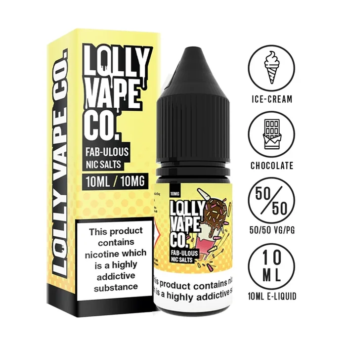Lolly Vape Co – Fab-ulous 10ml Nic Salts